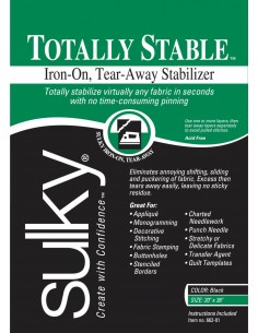 Soft And Stable Black 100% Polyester Stabilizer 18in X 58in